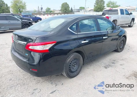 2014 Nissan Sentra Sv из США, поврежденный, VIN 3N1AB7AP5EL670756